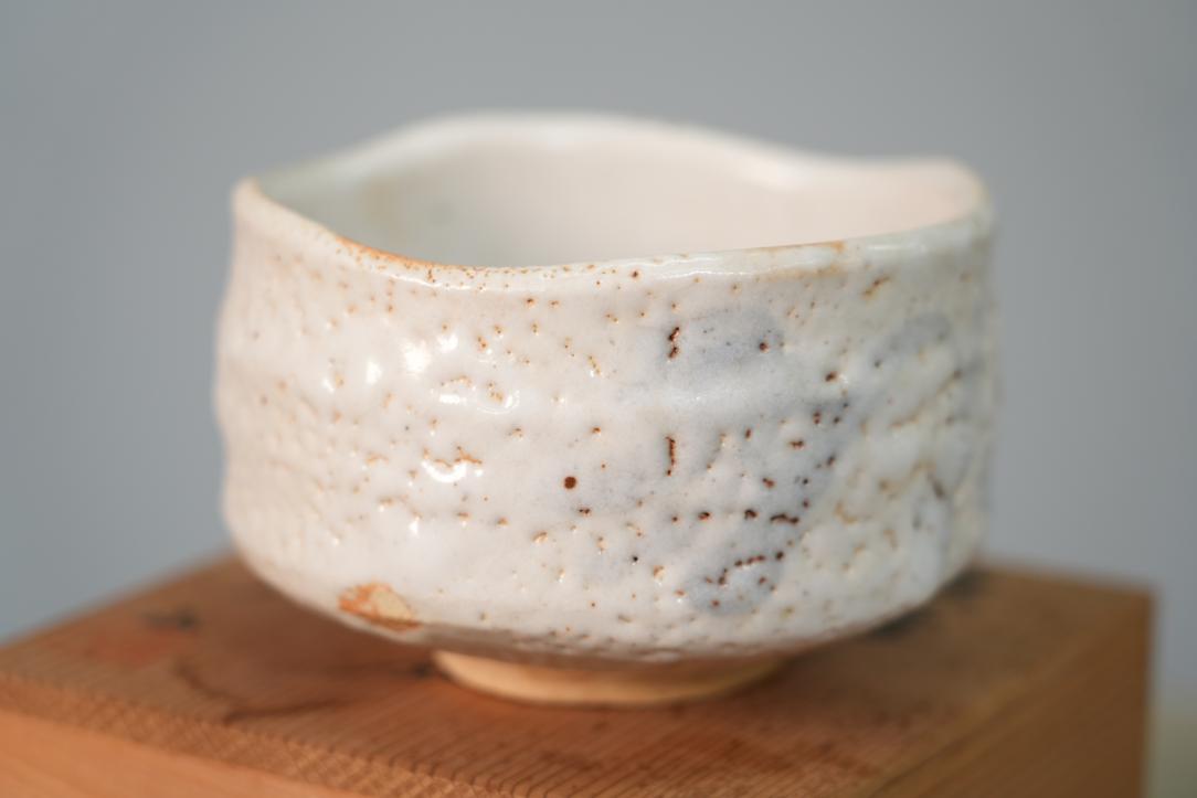 Shino Chawan Tea Bowl Width:125mm - Image 7