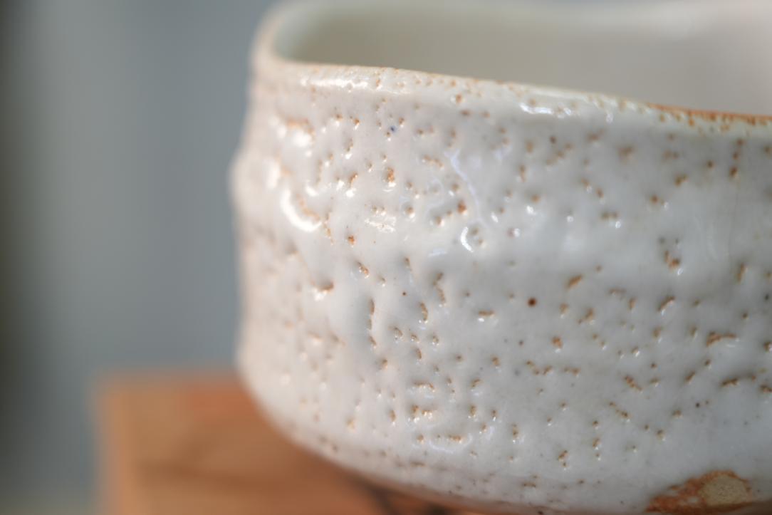 Shino Chawan Tea Bowl Width:125mm - Image 3