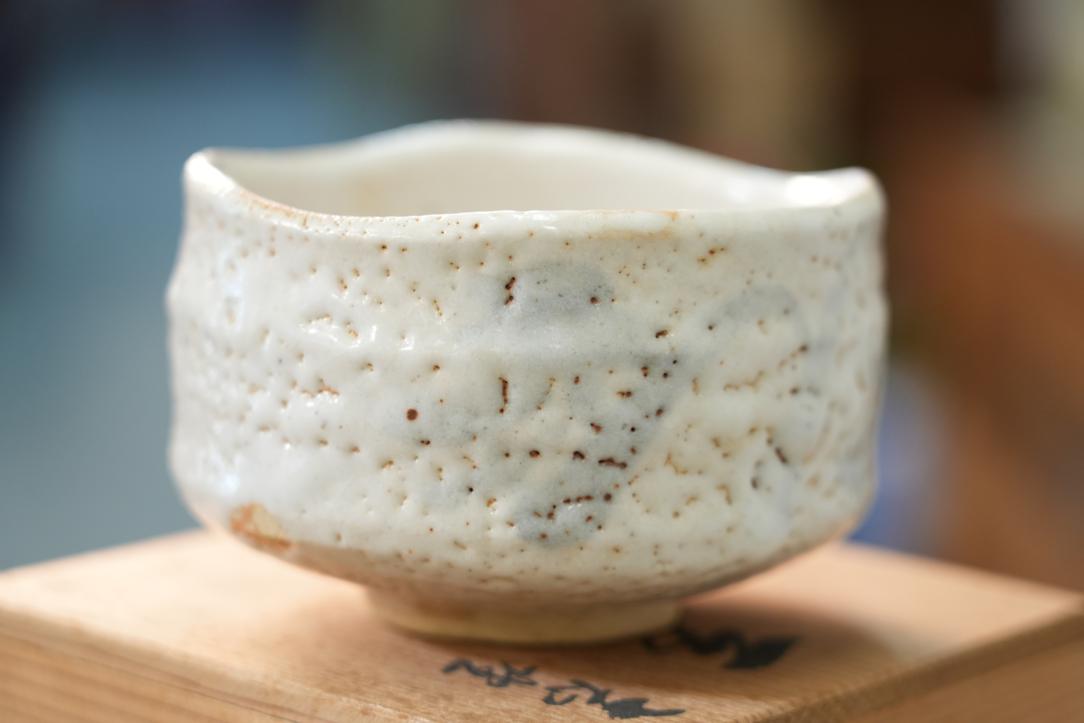 Shino Chawan Tea Bowl Width:125mm