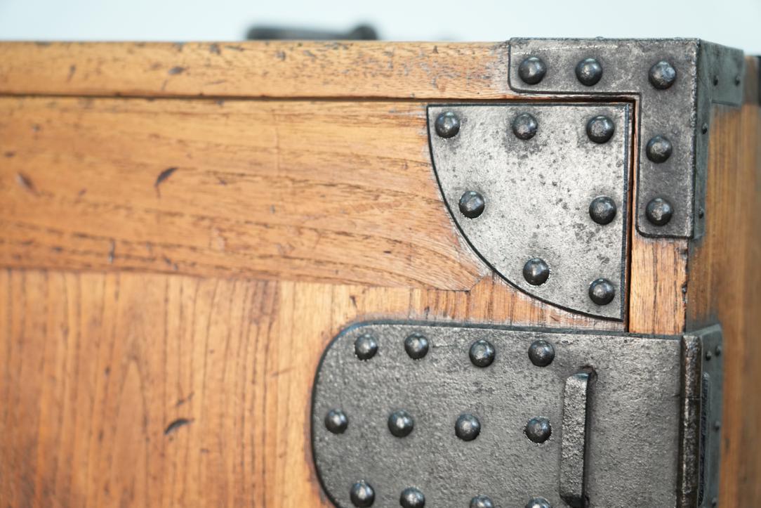Japanese Edo Period Funa Dansu Ship's Chest Width:365mm - Image 10