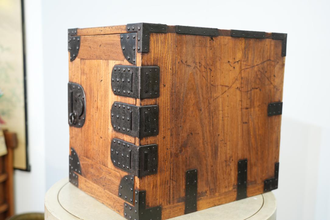 Japanese Edo Period Funa Dansu Ship's Chest Width:365mm - Image 7