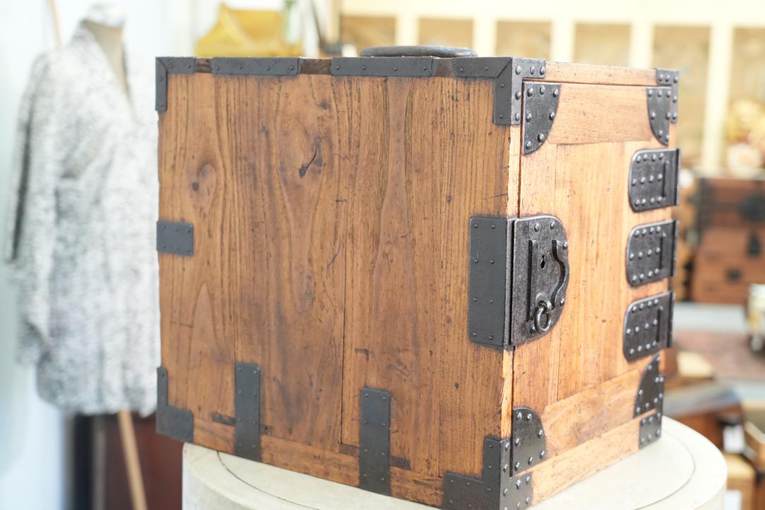 Japanese Edo Period Funa Dansu Ship's Chest Width:365mm - Image 6