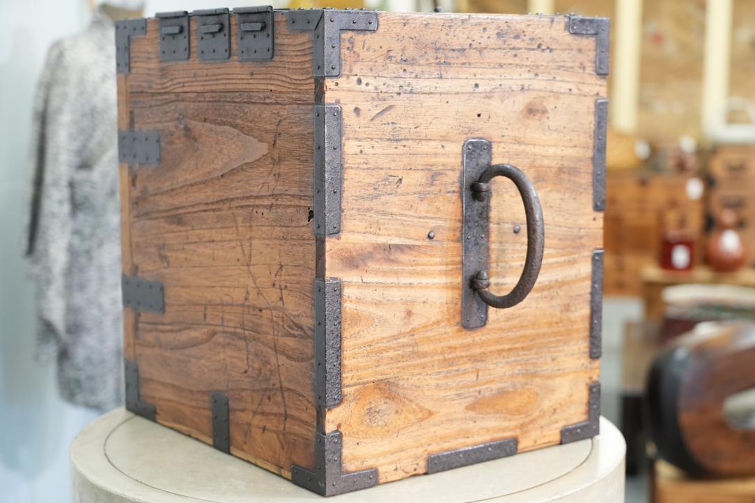Japanese Edo Period Funa Dansu Ship's Chest Width:365mm - Image 4