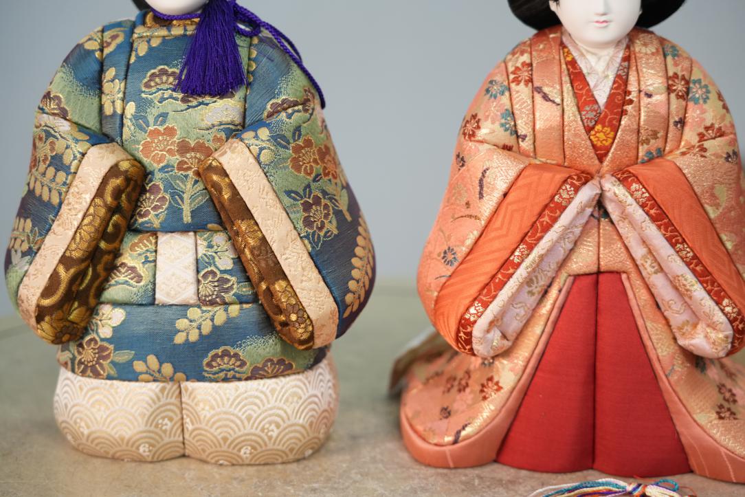 A charming Pair of Japanese Hina Dolls Width:300mm - Image 6