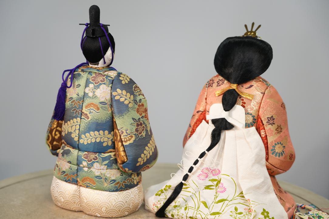 A charming Pair of Japanese Hina Dolls Width:300mm - Image 3