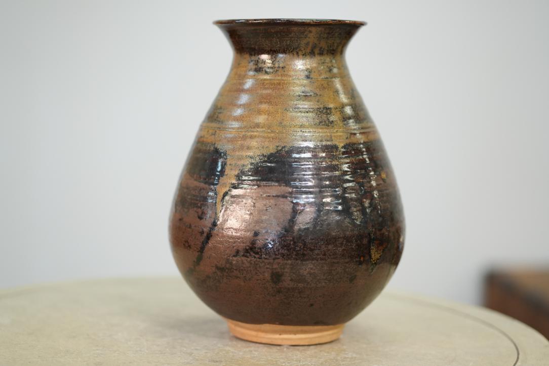 Japanese Mashiko Pottery Vase Height:280mm - Image 3