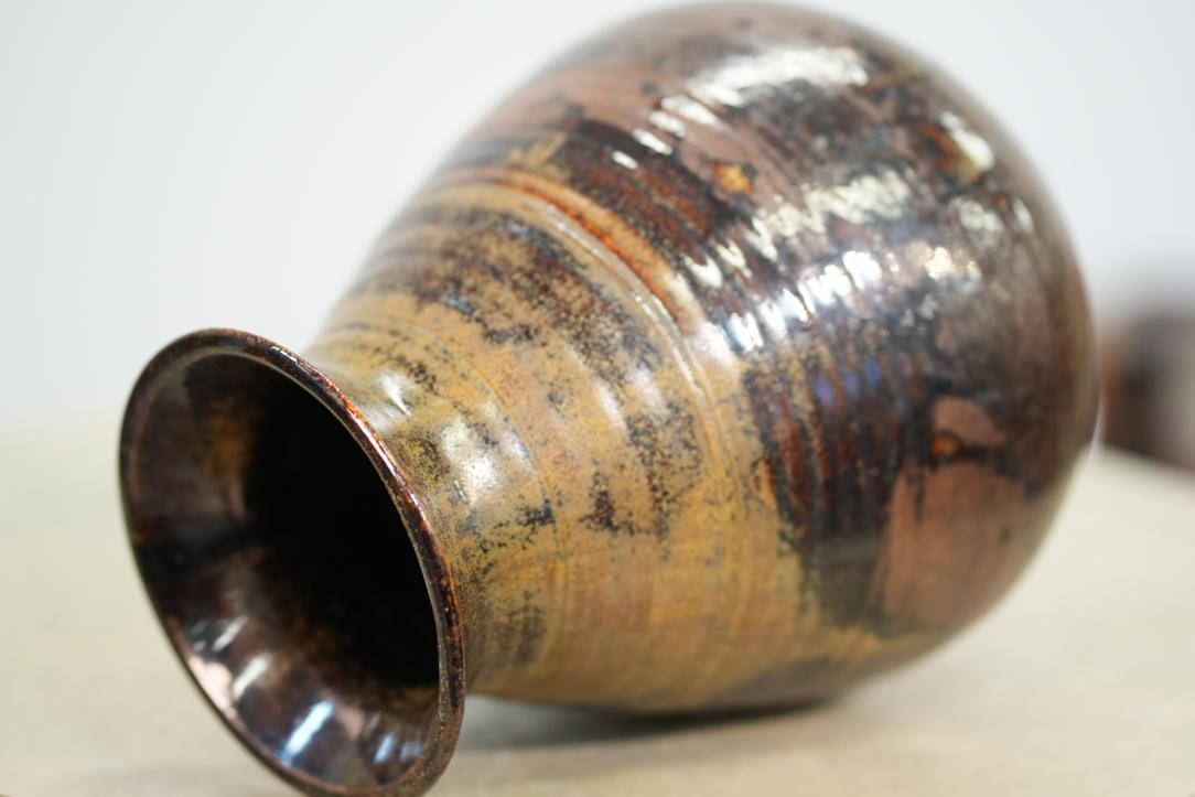 Japanese Mashiko Pottery Vase Height:280mm - Image 2