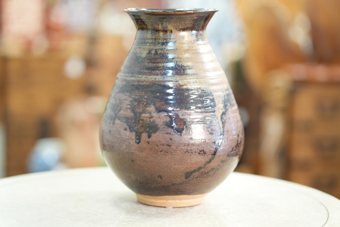 Japanese Mashiko Pottery Vase Height:280mm - Image 6