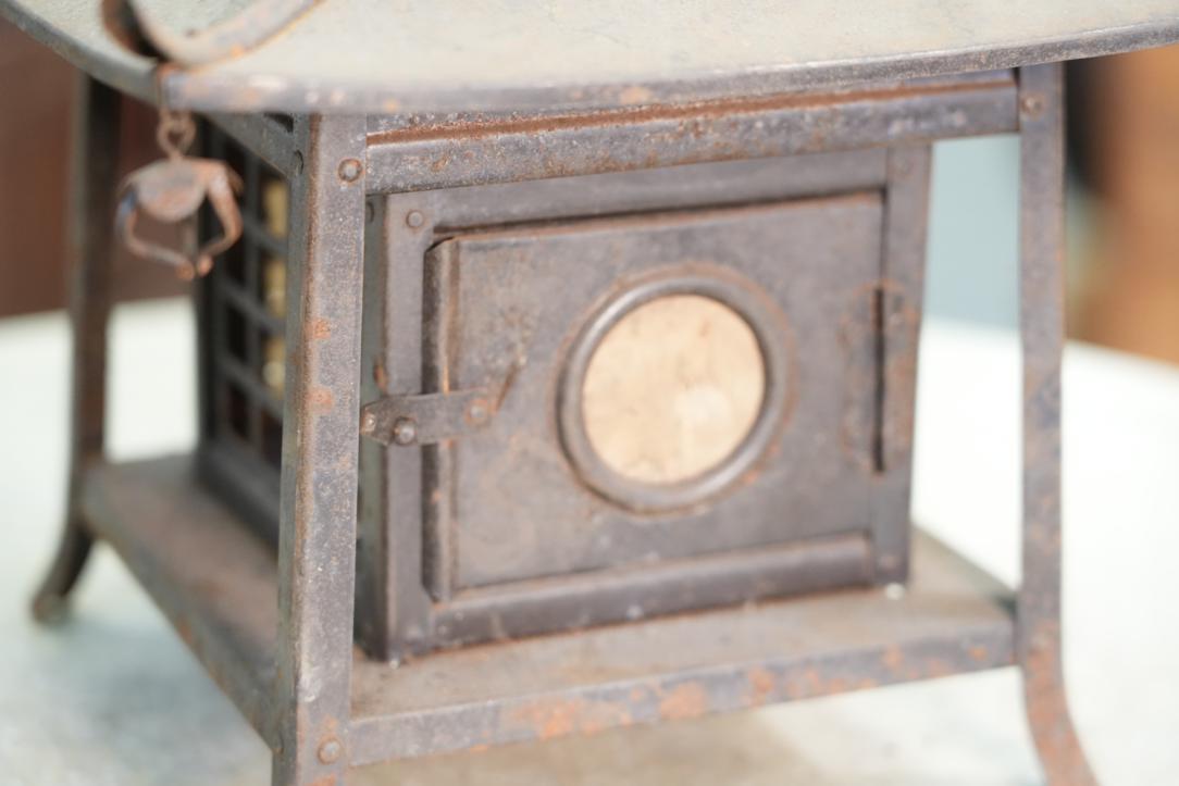 Japanese Metal Hanging Lantern Height:350mm - Image 3