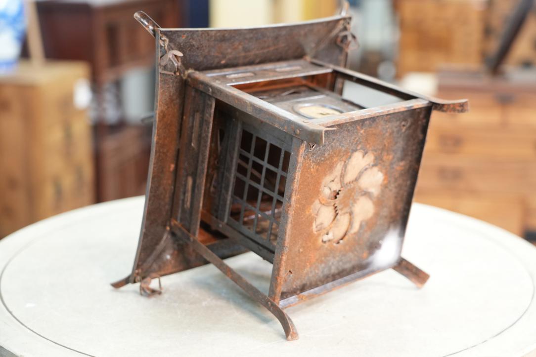 Japanese Metal Hanging Lantern Height:350mm - Image 9