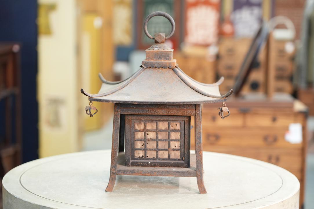 Japanese Metal Hanging Lantern Height:350mm - Image 8