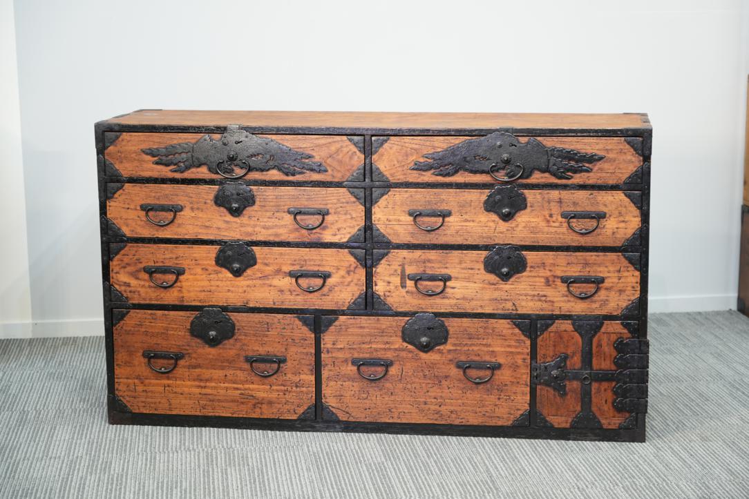 A very rare extra-wide Edo Period Sendai region Chest Width:1630mm