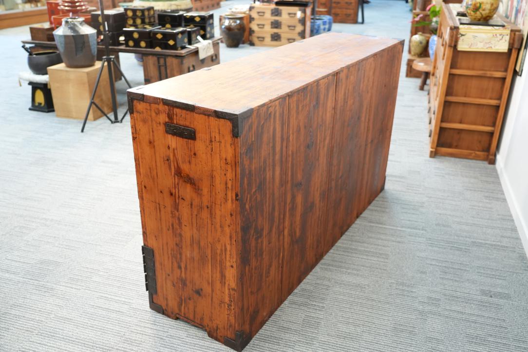 A very rare extra-wide Edo Period Sendai region Chest Width:1630mm - Image 9