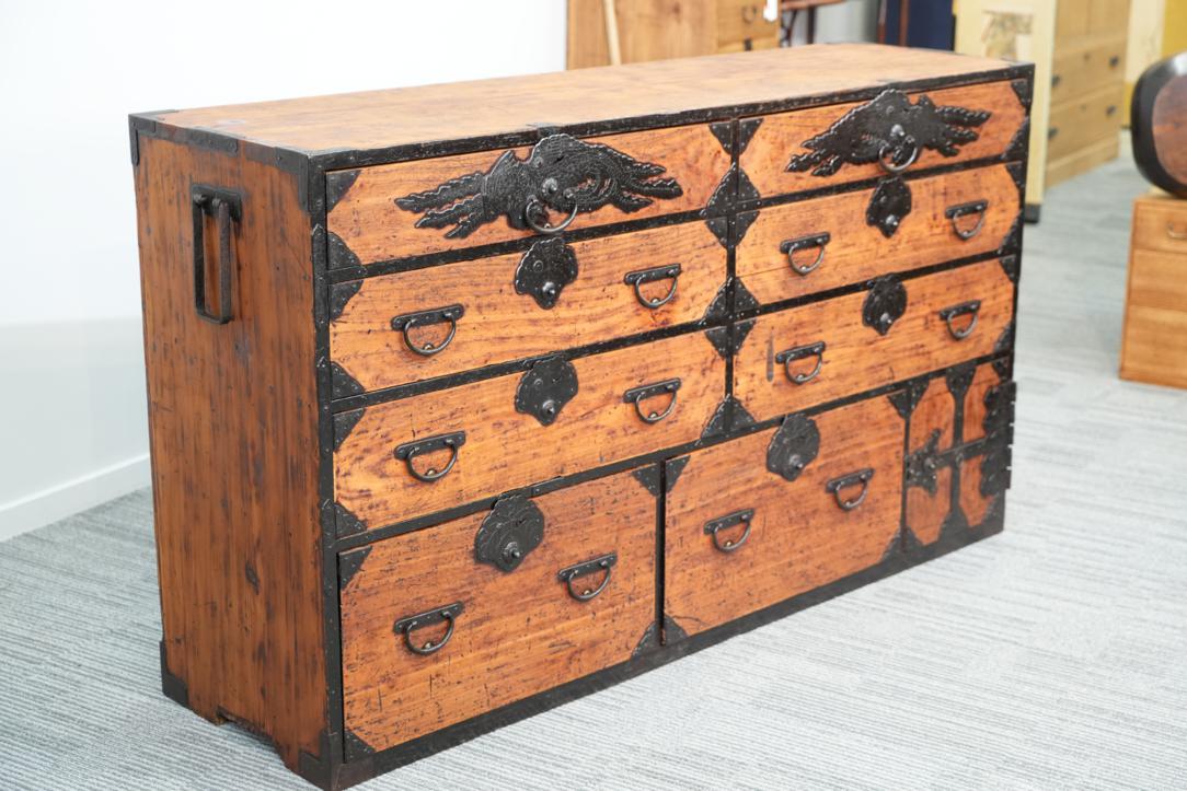 A very rare extra-wide Edo Period Sendai region Chest Width:1630mm - Image 8