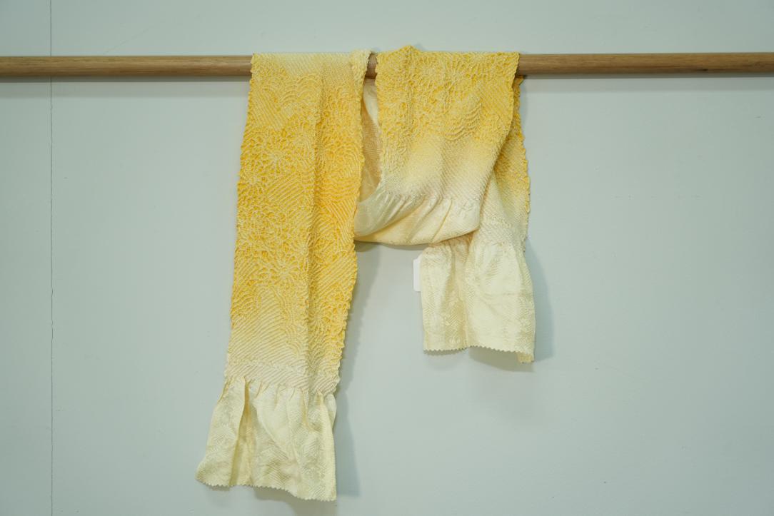 Japanese Shibori Silk Scarf