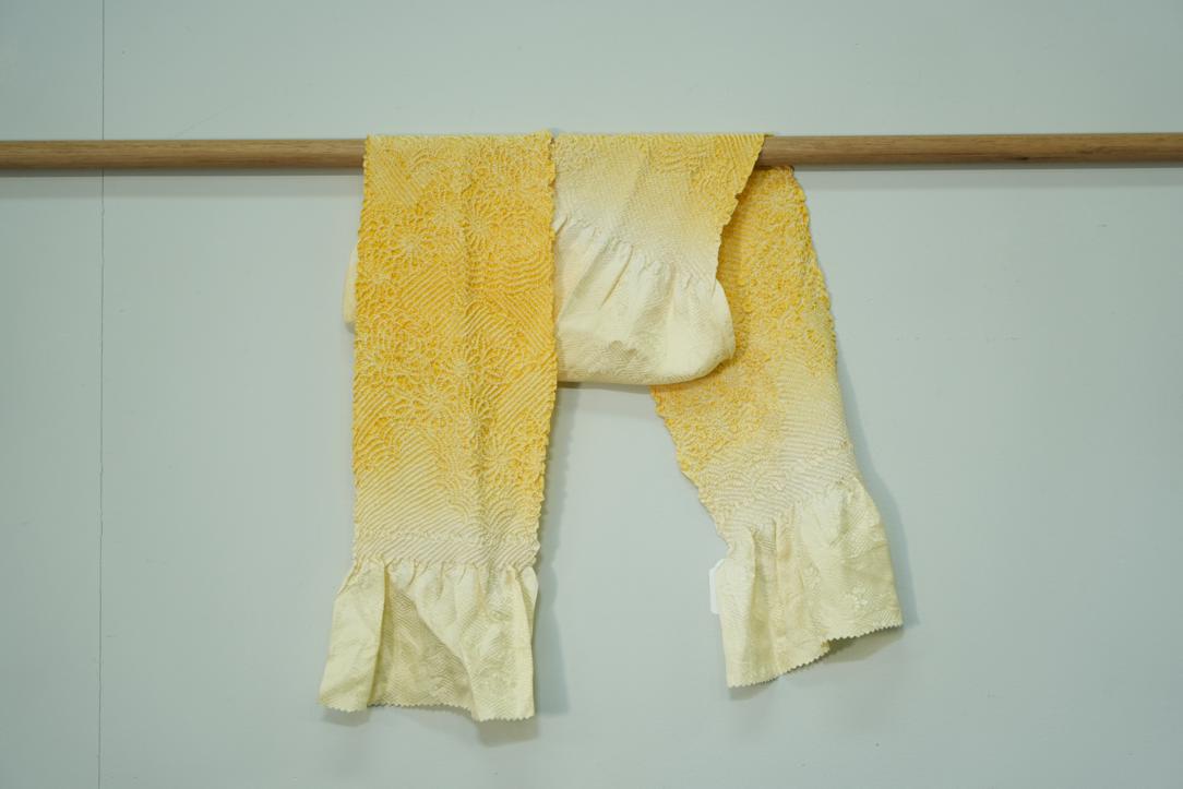 Japanese Shibori Silk Scarf