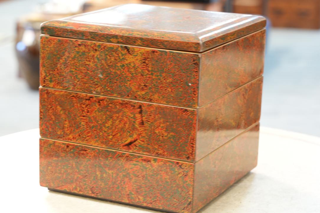 Japanese Wakasa Lacquered Jubako Width:210mm - Image 6