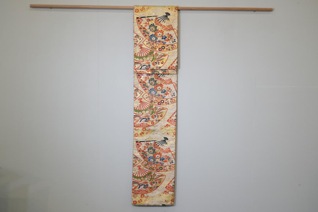 Japanese Vintage Silk Obi Sash Width:4000mm Circa:1930's - Image 5